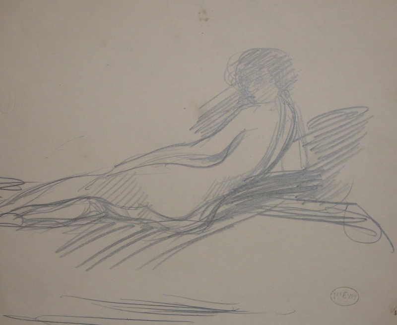 reclining nude . . .. 1163