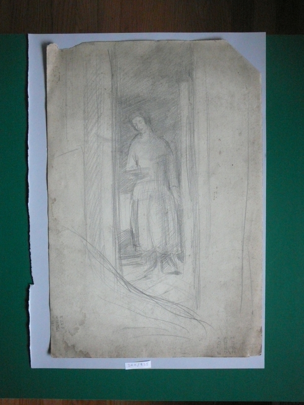 Lady in a doorway