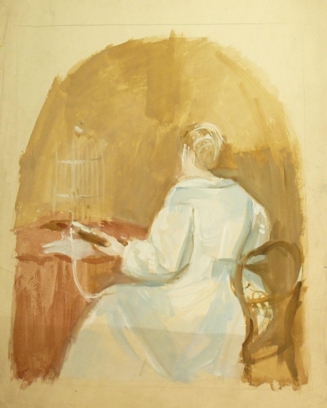 Lady with Guitar