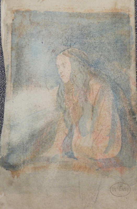 84ch study seated lady leaning forward