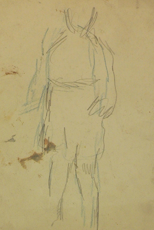 411ch sketch standing figure